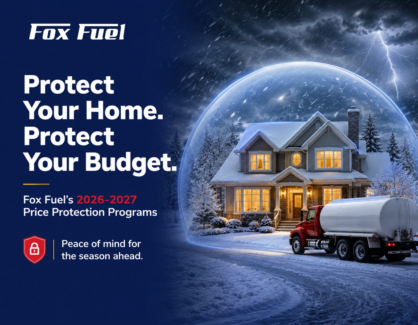 Fox Fuel Price Protection Program for home heating oil, 2026-2027 season